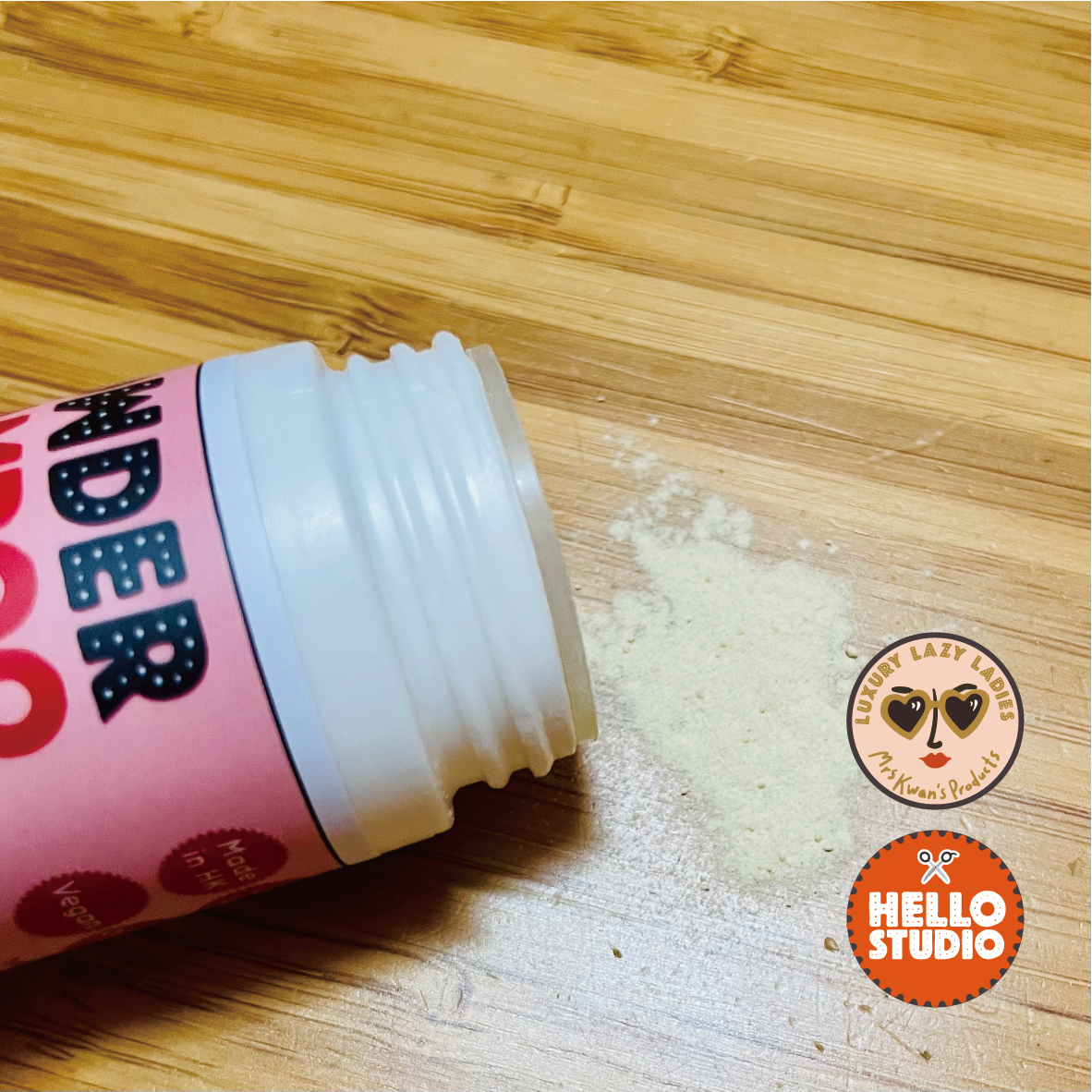有機生薑葛粉乾洗頭粉 #吸頭油 #吸頭油味 #潔淨頭皮 #免水洗頭